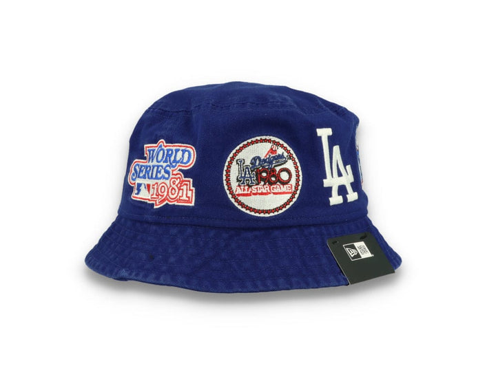 MLB Multi Patch Bucket Los Angeles Dodgers Blue - LOKK