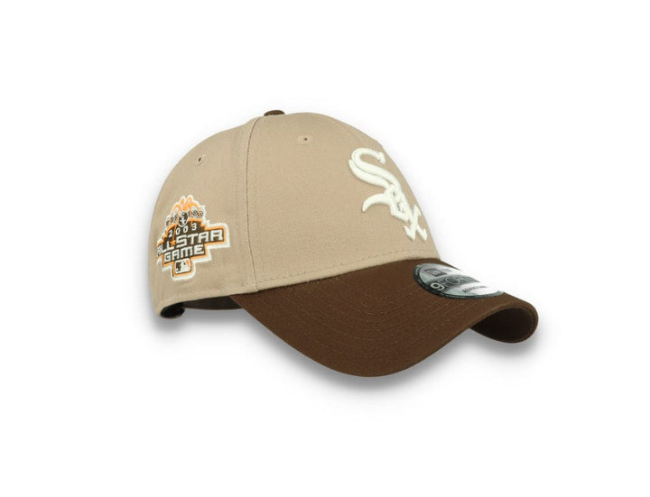 9FORTY Chicago White Sox Contrast Cooperstown Patch Ash Brown/Walnut - LOKK
