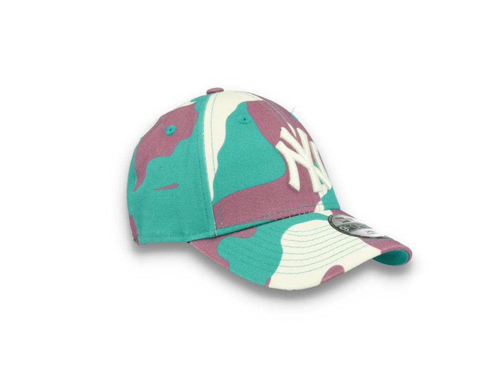 Barne Cap 9FORTY Kids Camo Pack NY Yankees Teal - LOKK