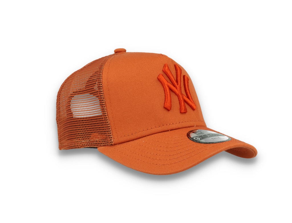 Kids Tonal Mesh Trucker New York Yankees  Rust Orange - LOKK