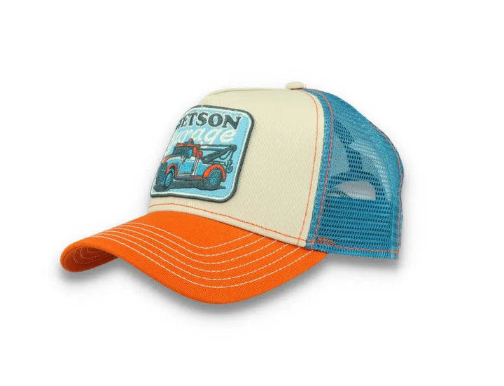 Trucker Cap Stetson's Garage Orange/Sand - LOKK