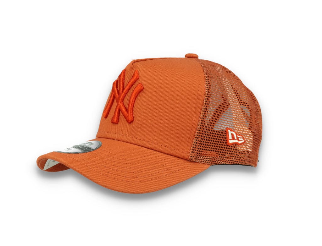 Kids Tonal Mesh Trucker New York Yankees  Rust Orange - LOKK