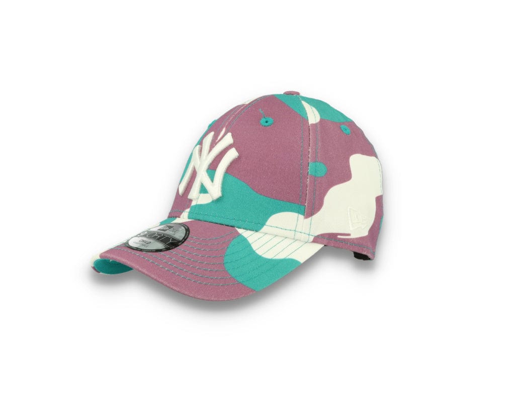 Barne Cap 9FORTY Kids Camo Pack NY Yankees Teal - LOKK