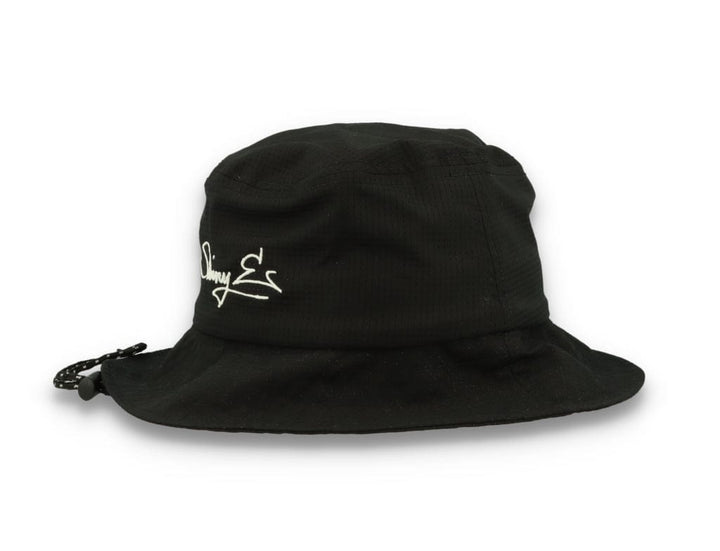 Skinny E Bucket Hat Tech Black - LOKK