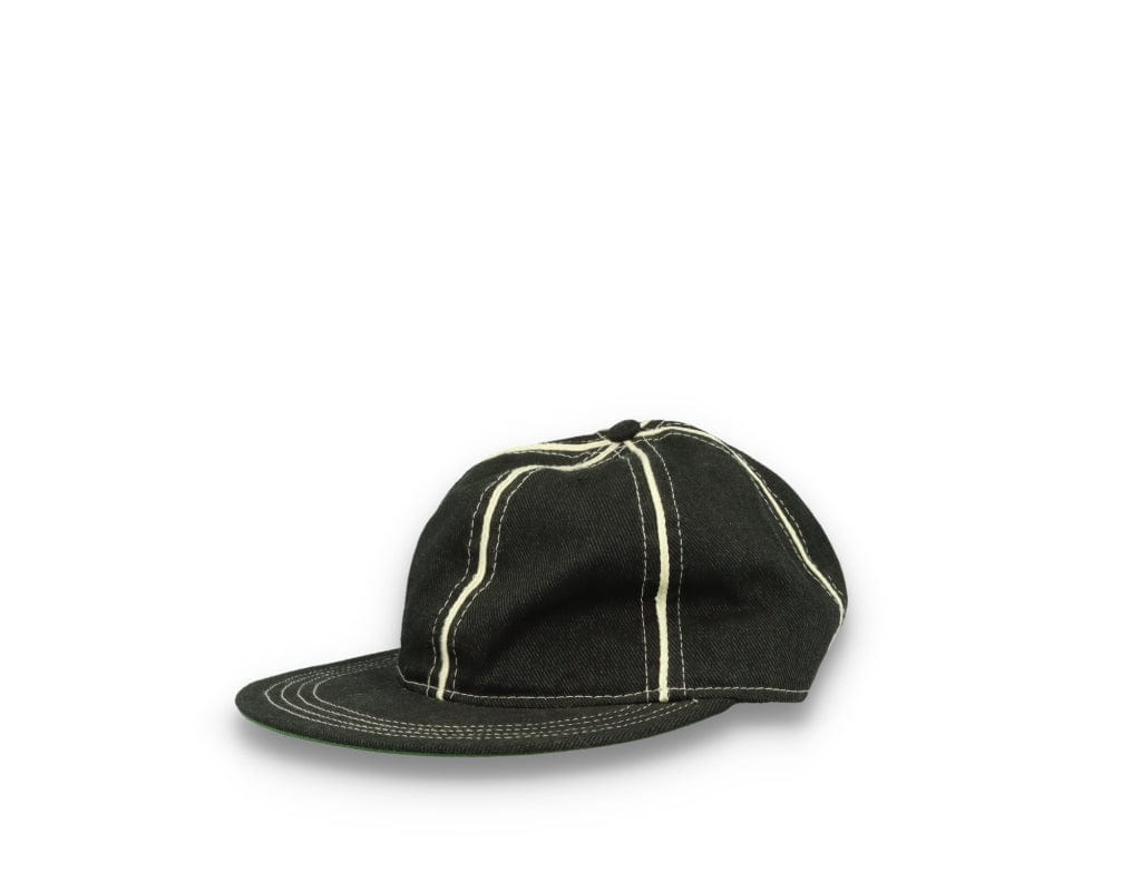 Ebbets Vintage Twill Ballcap Black/White