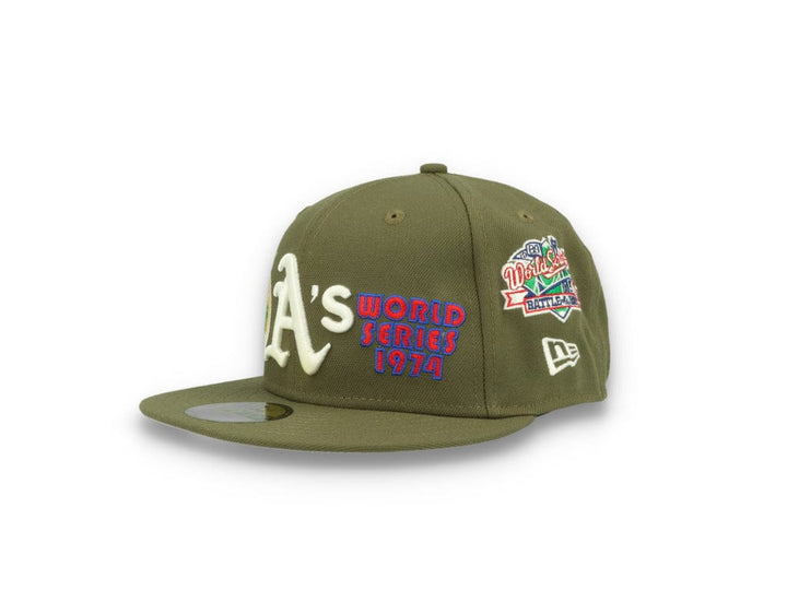 59FIFTY MLB Olive World Series Oakland Athletics - LOKK