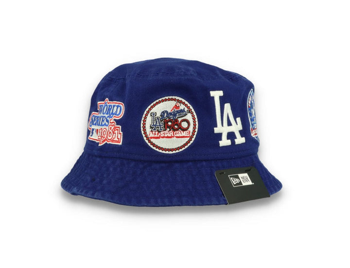 MLB Multi Patch Bucket Los Angeles Dodgers Blue - LOKK