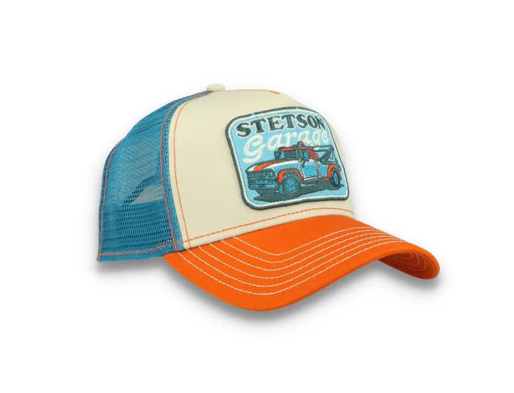 Trucker Cap Stetson's Garage Orange/Sand - LOKK