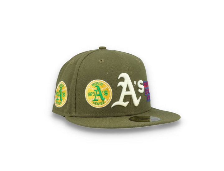 59FIFTY MLB Olive World Series Oakland Athletics - LOKK