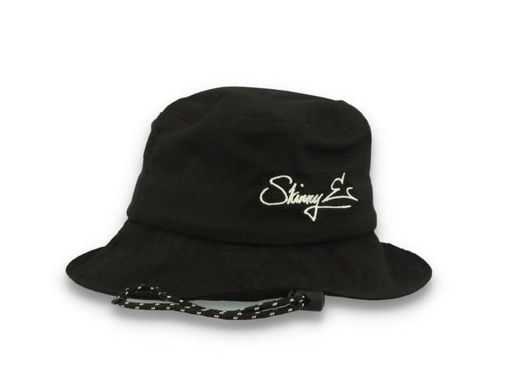 Skinny E Bucket Hat Tech Black - LOKK