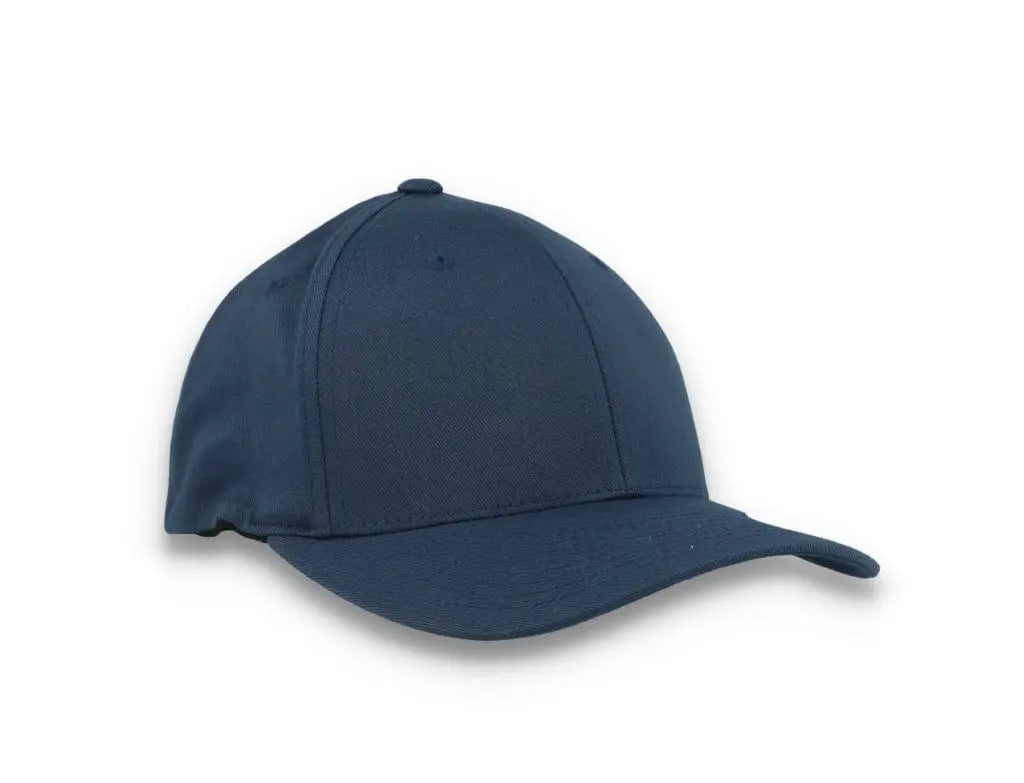 Flexfit 7706FF Curved Visor Snapback Navy - LOKK