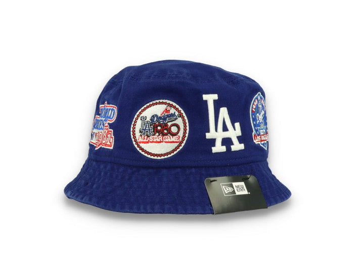 MLB Multi Patch Bucket Los Angeles Dodgers Blue - LOKK