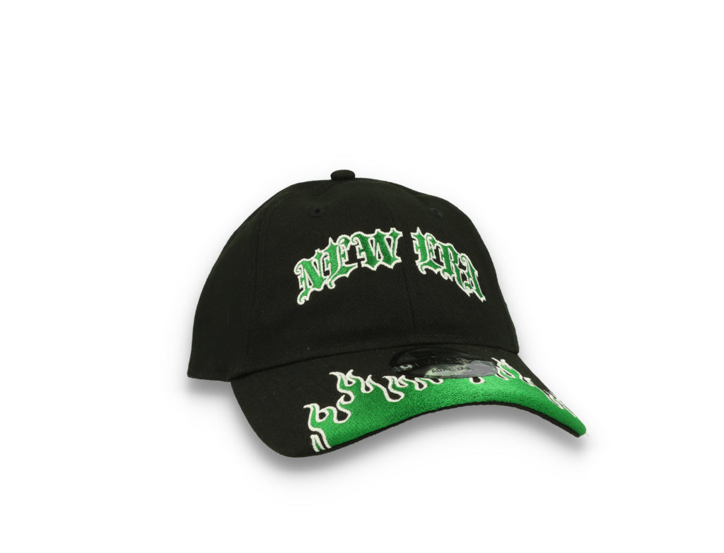 9TWENTY Race New Era Black Kelly Green