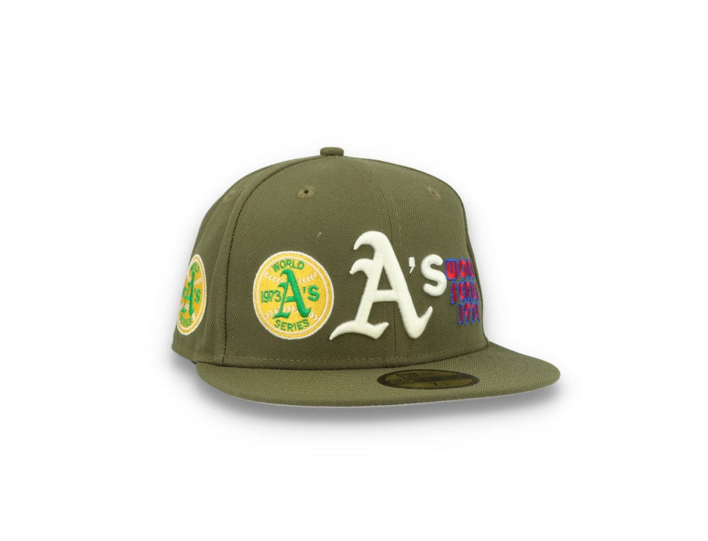 59FIFTY MLB Olive World Series Oakland Athletics - LOKK