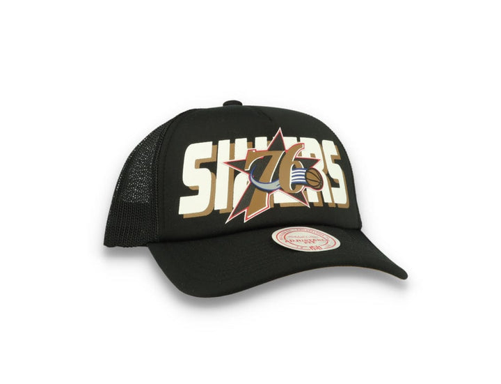 Billboard Trucker Snapback HWC Philadelphia 76ers - LOKK