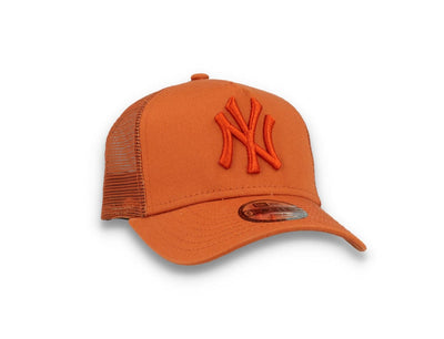 Kids Tonal Mesh Trucker New York Yankees  Rust Orange