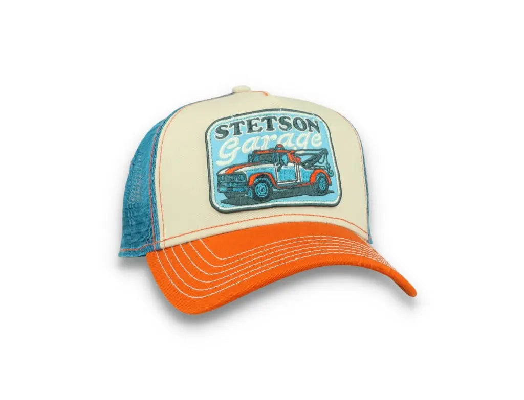 Trucker Cap Stetson's Garage Orange/Sand - LOKK