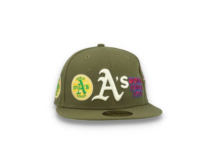 59FIFTY MLB Olive World Series Oakland Athletics - LOKK