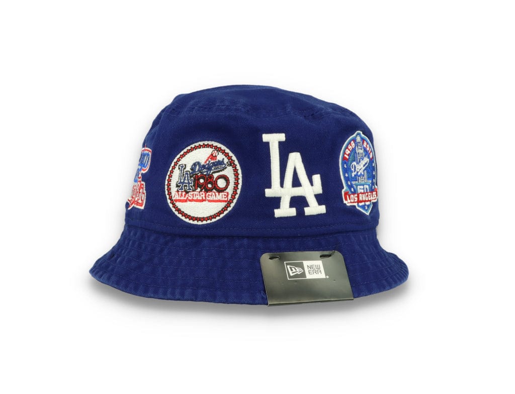 MLB Multi Patch Bucket Los Angeles Dodgers Blue - LOKK