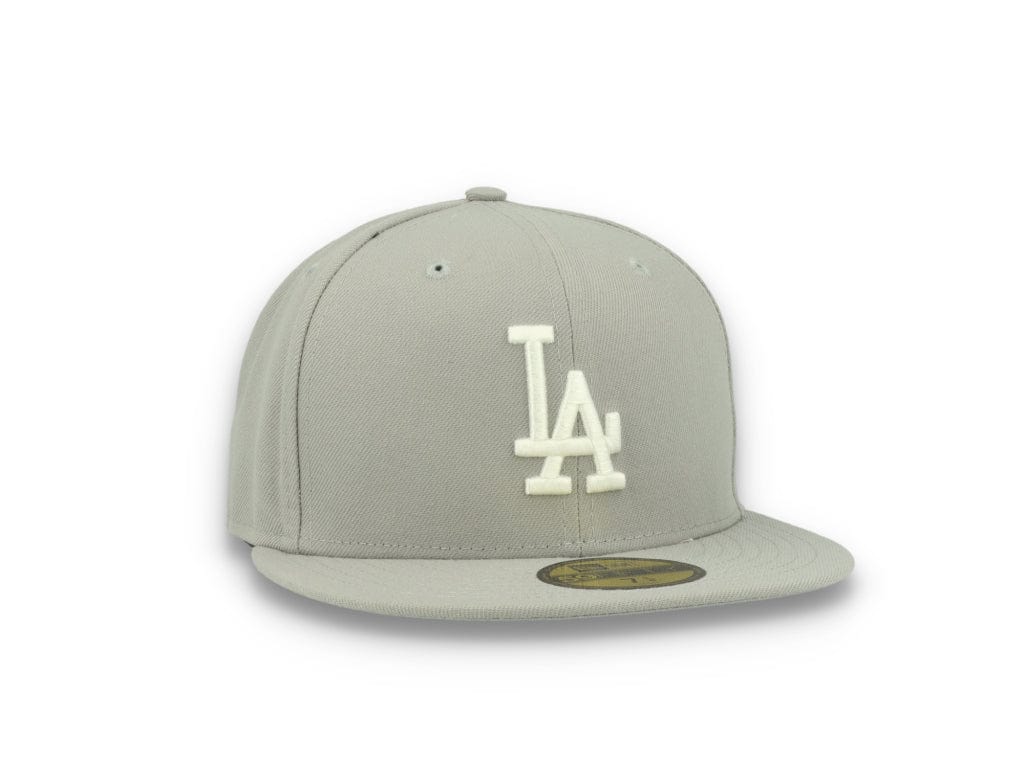 59FIFTY MLB Basic Los Angeles Dodgers  Grey/White - LOKK