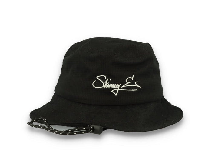 Skinny E Bucket Hat Tech Black - LOKK