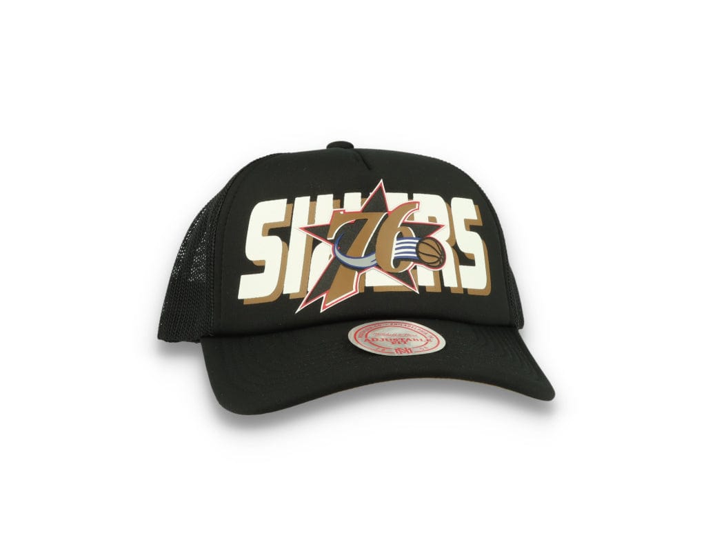 Billboard Trucker Snapback HWC Philadelphia 76ers - LOKK