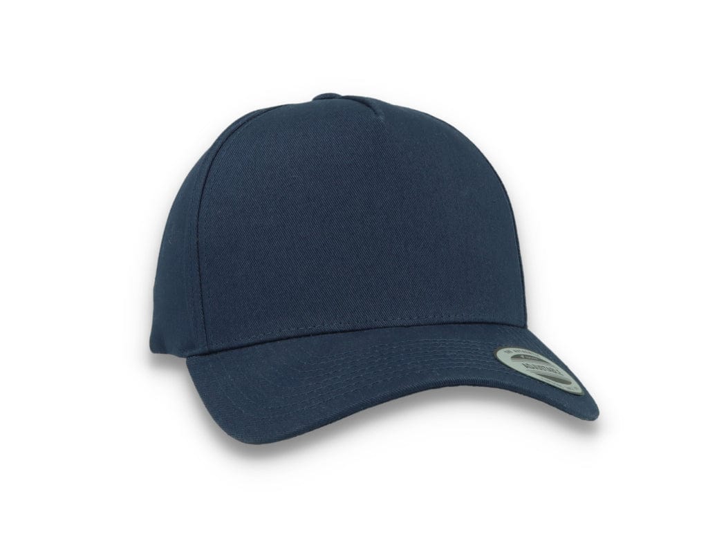 5-Panel Curved Classic Snapback Navy - 7707 - LOKK