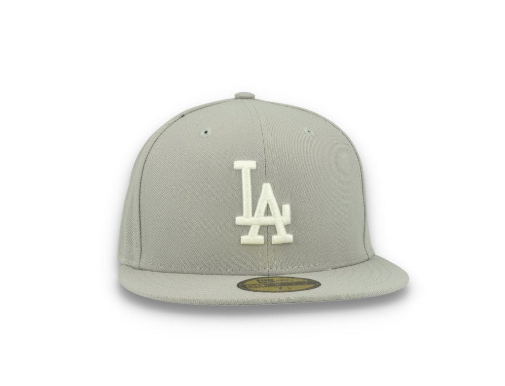 59FIFTY MLB Basic Los Angeles Dodgers  Grey/White - LOKK