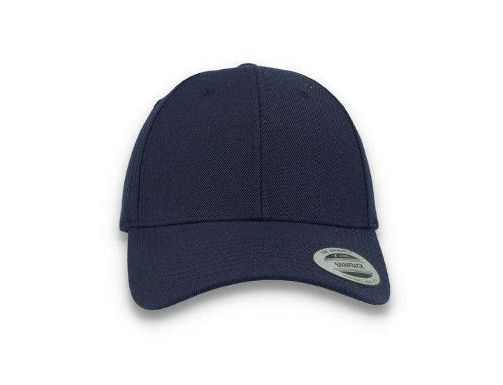 Premium Curved Visor Cap Snapback Navy - Yupoong 6789M - LOKK