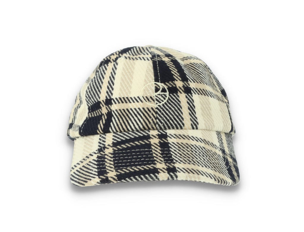 Polar Stroke Logo Flannel Cap Navy - LOKK