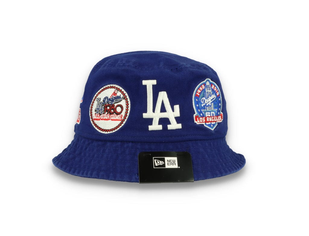 MLB Multi Patch Bucket Los Angeles Dodgers Blue - LOKK