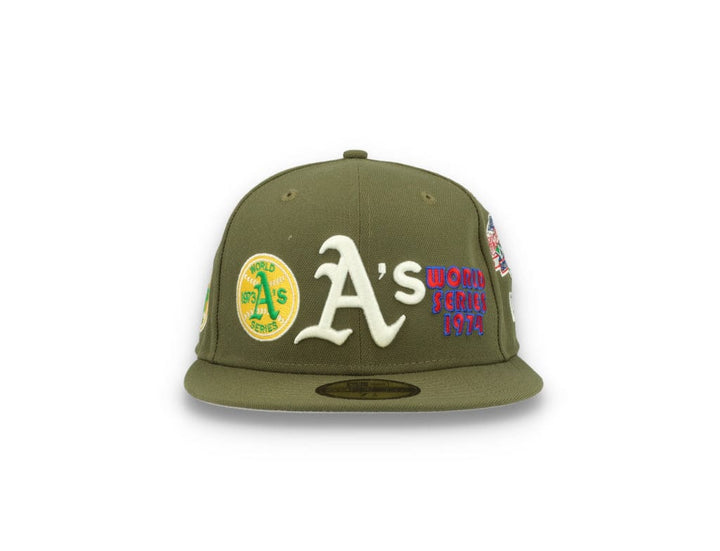 59FIFTY MLB Olive World Series Oakland Athletics - LOKK