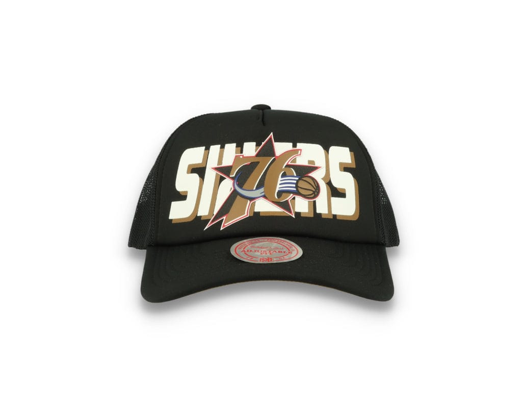 Billboard Trucker Snapback HWC Philadelphia 76ers - LOKK