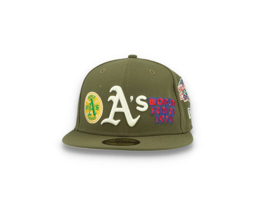59FIFTY MLB Olive World Series Oakland Athletics - LOKK