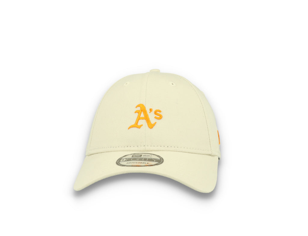 9FORTY Washed Oakland Athletics Off White/Orange Glaze