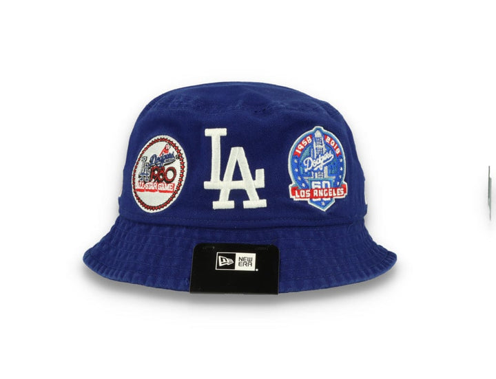 MLB Multi Patch Bucket Los Angeles Dodgers Blue - LOKK