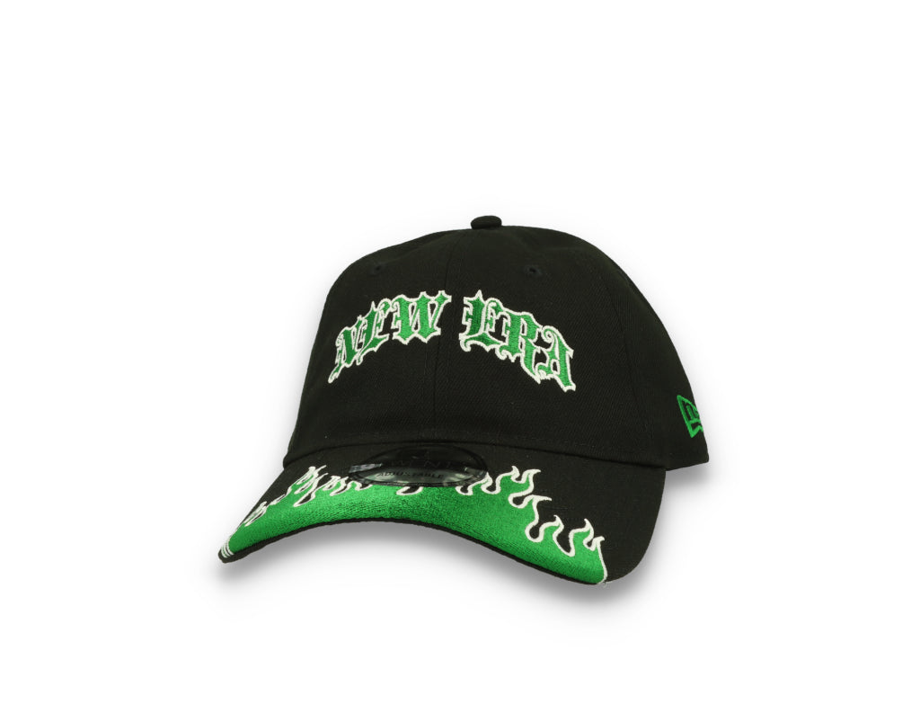 9TWENTY Race New Era Black Kelly Green