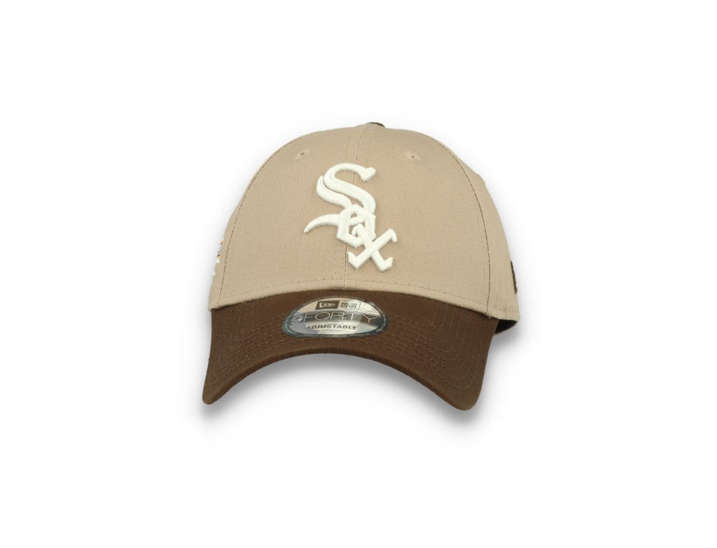 9FORTY Chicago White Sox Contrast Cooperstown Patch Ash Brown/Walnut - LOKK