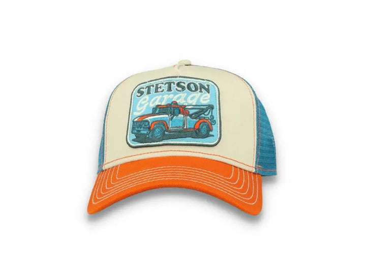 Trucker Cap Stetson's Garage Orange/Sand - LOKK