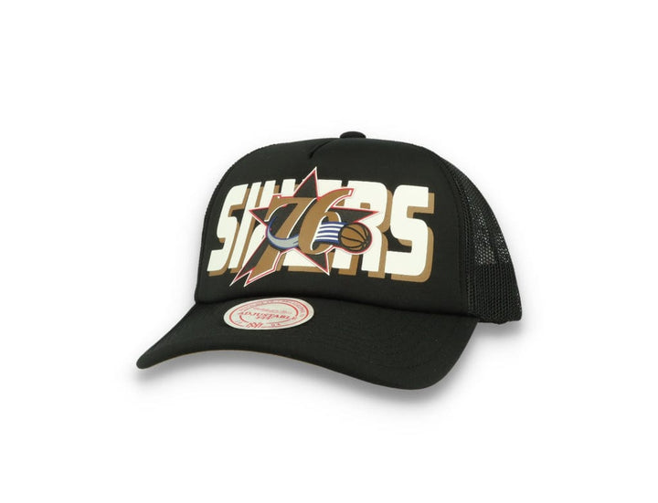 Billboard Trucker Snapback HWC Philadelphia 76ers - LOKK