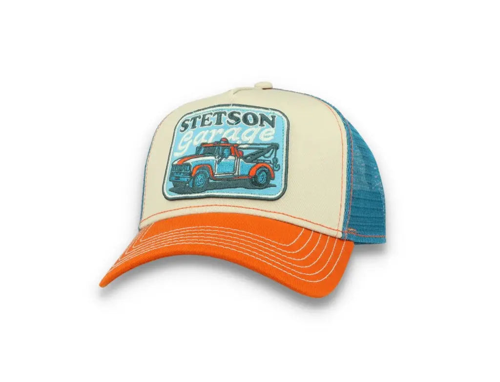 Trucker Cap Stetson's Garage Orange/Sand - LOKK