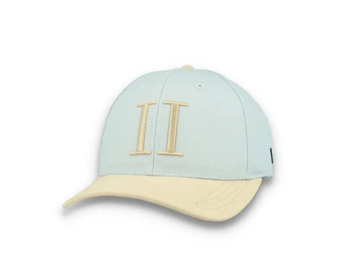 Baseball Cap Contrast Suede II Summer Sky/Light Desert Sand - LOKK