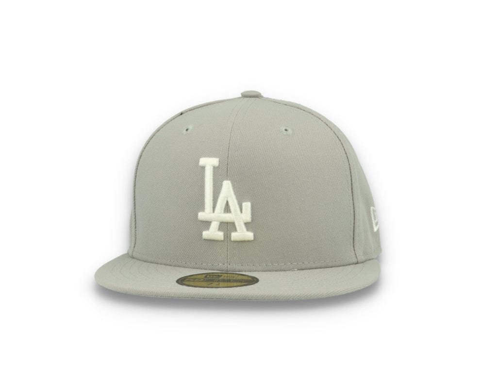 59FIFTY MLB Basic Los Angeles Dodgers  Grey/White - LOKK