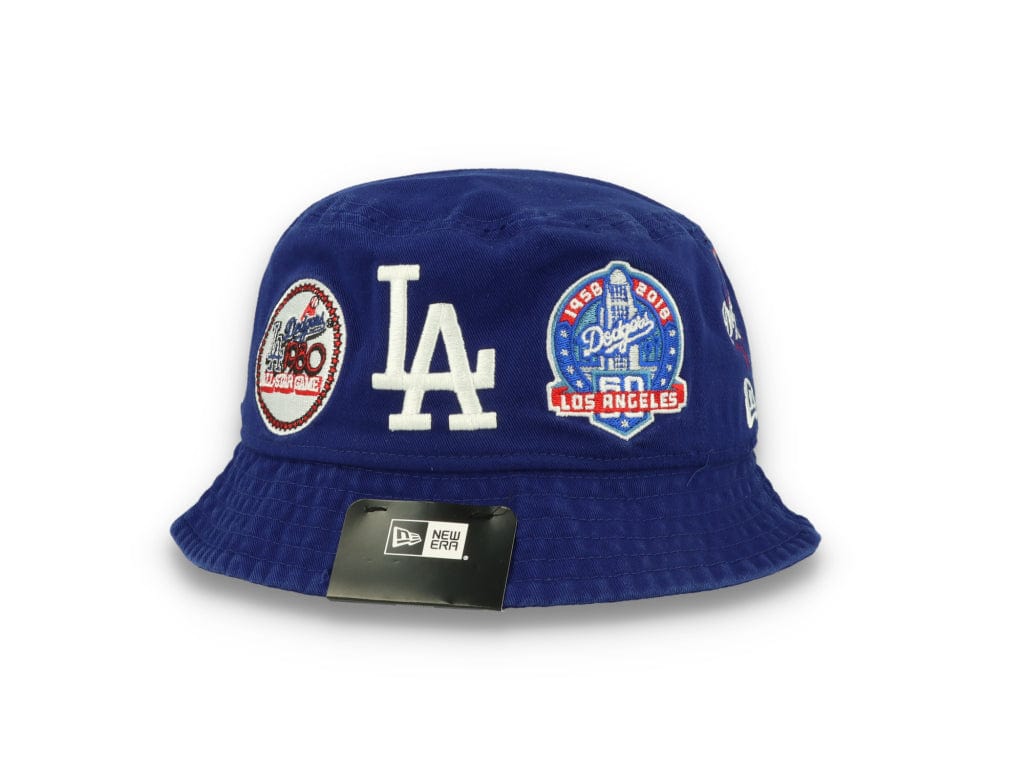 MLB Multi Patch Bucket Los Angeles Dodgers Blue New Era
