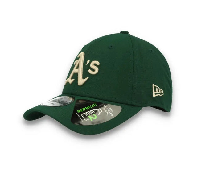 9FORTY Repreve Oakland Athletics Dark Green/Stone - LOKK