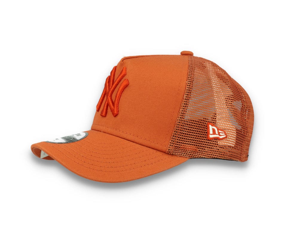 Kids Tonal Mesh Trucker New York Yankees  Rust Orange - LOKK