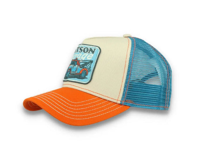 Trucker Cap Stetson's Garage Orange/Sand - LOKK