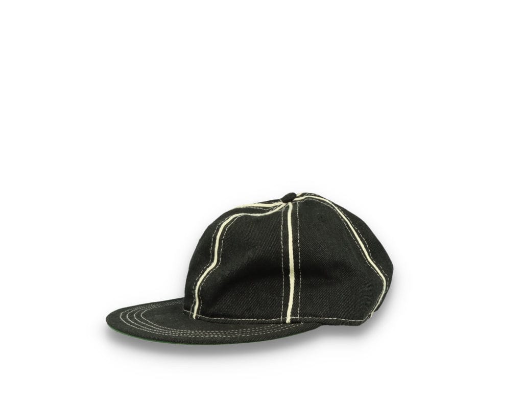 Ebbets Vintage Twill Ballcap Black/White