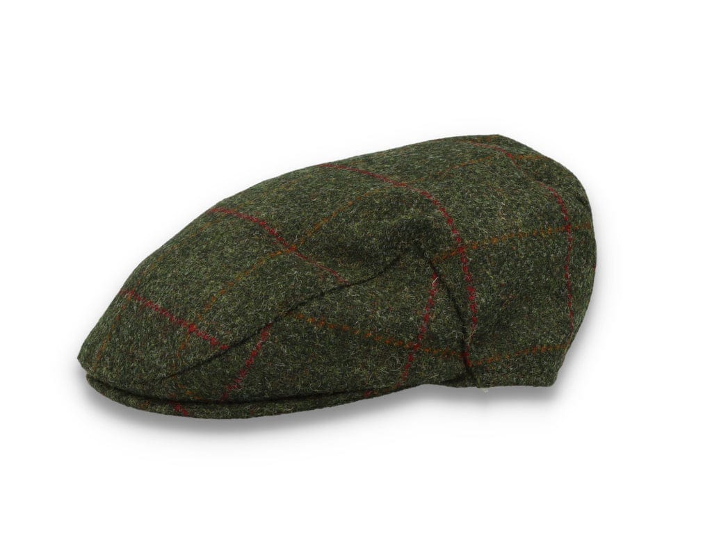 Barbour Crief Flat Cap Fern - LOKK