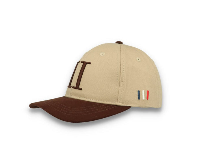 Baseball Cap Suede II Dark Sand/Ebony Brown - LOKK